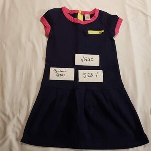 Gymboree girls blue dress size 7